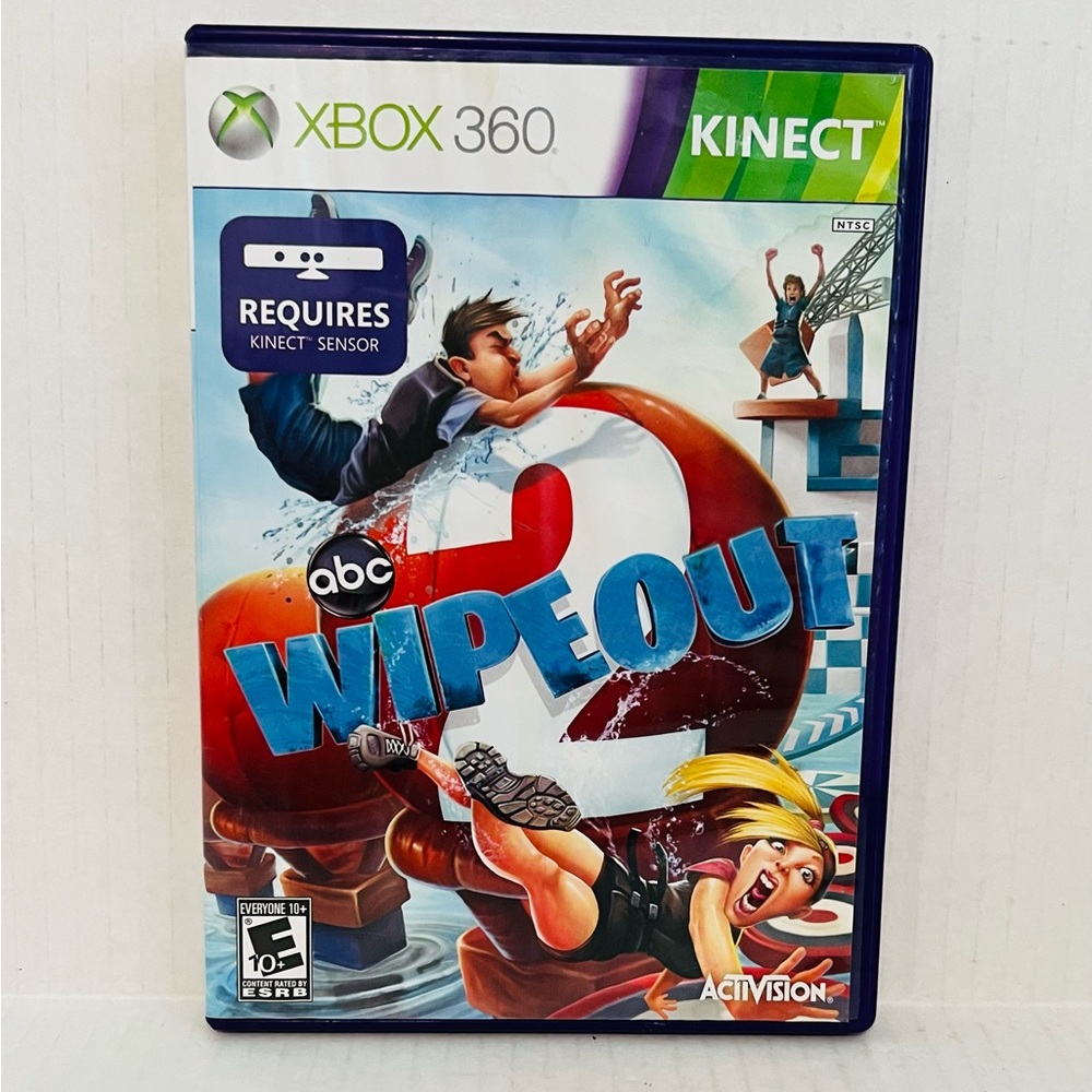 X Box 360 Kinect ABC’ S Wipeout Video Game